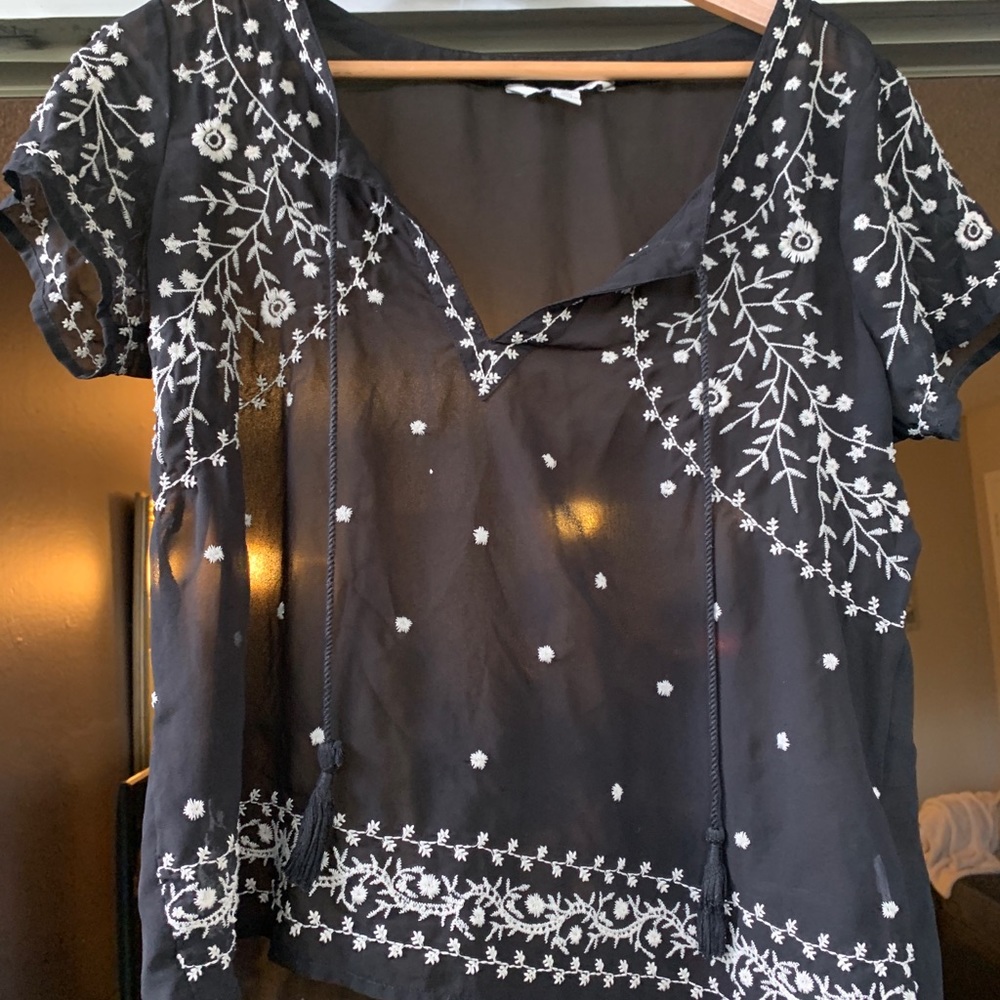 Chiffon Beachy Top